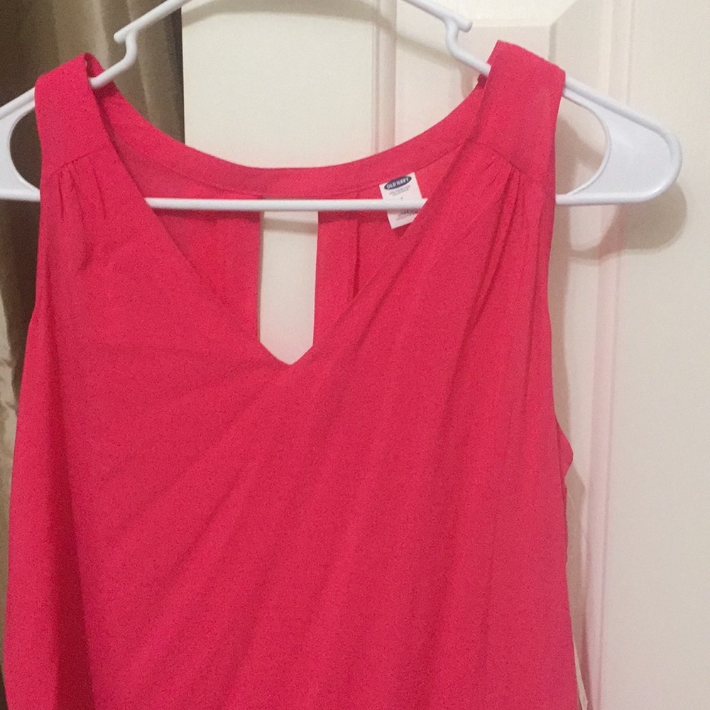 Deep pink old navy sleeveless tank